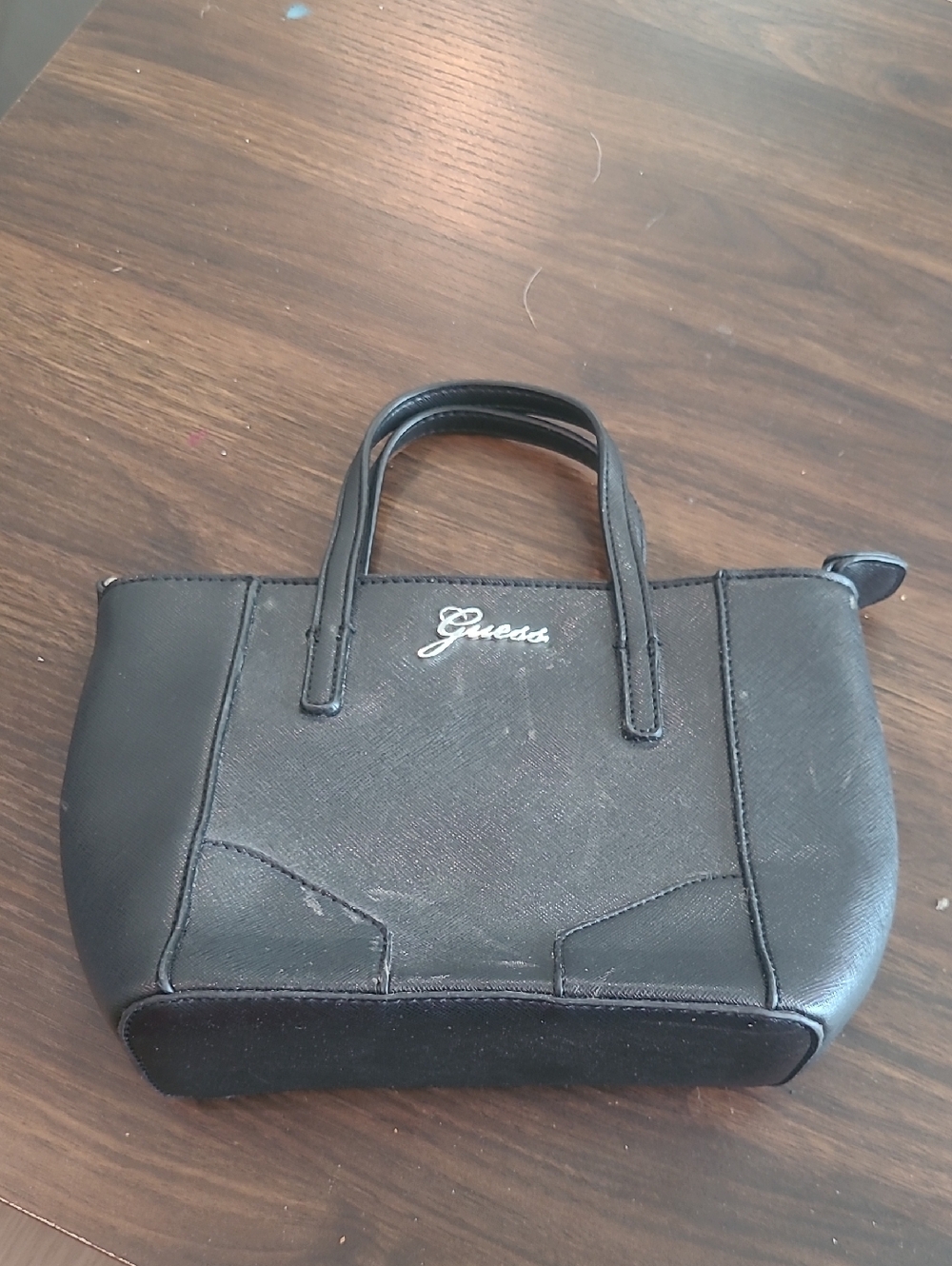 Guess Black Small Top-Handle Satchel